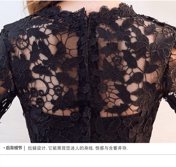 Dress for Women 2024 New Autumn Banquet Elegant Long Show Host Slim-Fit Slimming Evening Dress