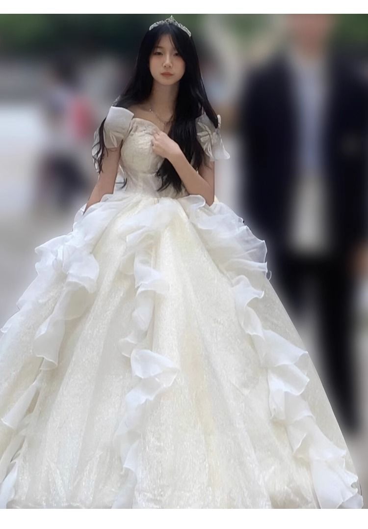 Escape Princess Style Evening Dress Female High Sense Light Luxury Minority Adult Ceremony Student Art Exam Graduate Day Little Dress