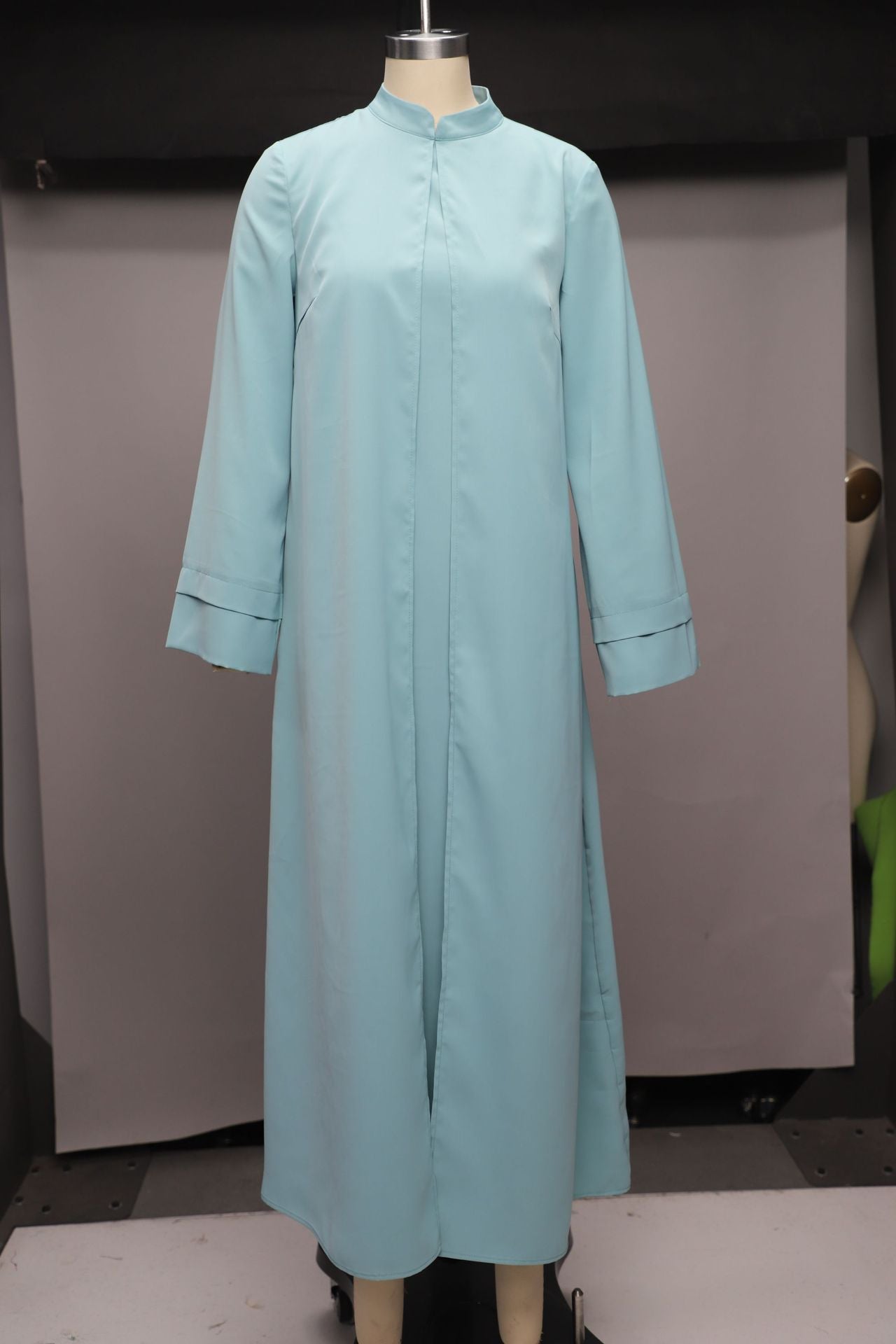 Foreign Trade 2024 Spring Independent Station Jalabiya Middle East New Muslim Women's Wear Slim Robe Dress