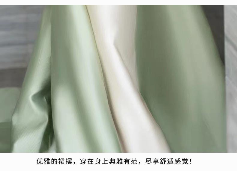 French Style Evening Dress for Women 2024 New Summer off-Shoulder Bow Satin Sexy Temperament Slim Fit Fishtail Gown