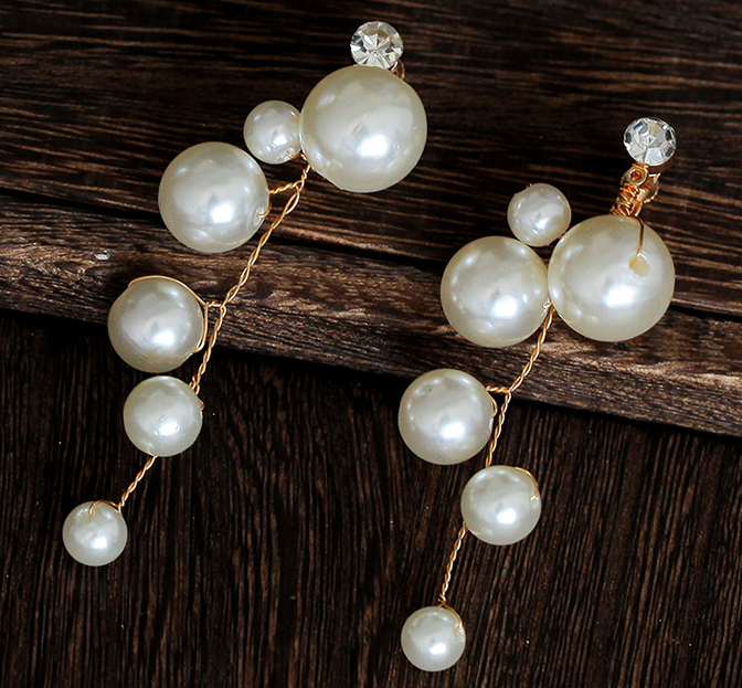 flower crown Bridal head accessories pearl hair accessories