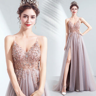 Banquet Little Evening Dress for Women 2024 New Elegant and Simple Dress Suitable for Casual Wear