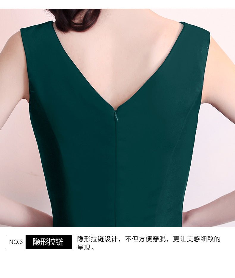 Banquet Little Evening Dress for Women 2024 New Elegant and Simple Dress Suitable for Casual Wear