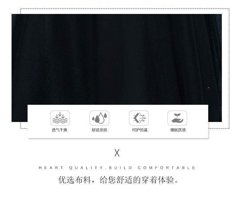 Evening Dress for Women 2024 New Short Front and Long Back Banquet Dress Party Show Thin Black Tuxedo Dress Short