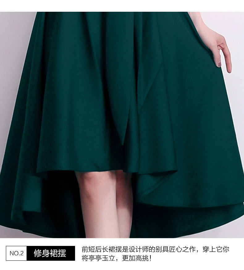 Banquet Little Evening Dress for Women 2024 New Elegant and Simple Dress Suitable for Casual Wear