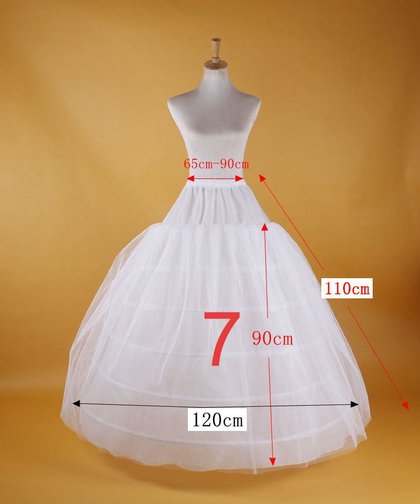 Petticoat Bride Wedding Dress Crinoline Single Steel 2 Rings 3 Steel 6 Steel 6 Yarn Hard Mesh Tutu Skirt Large Fishtail Elastic Waist Small Support Slip Dress Manufacturer