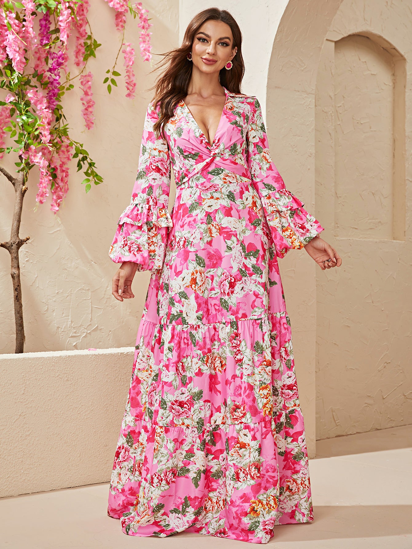 Cross-Border Dance Formal Dress Elegant Long Banquet Evening Dress Broken Size Leak-Picking Special Session