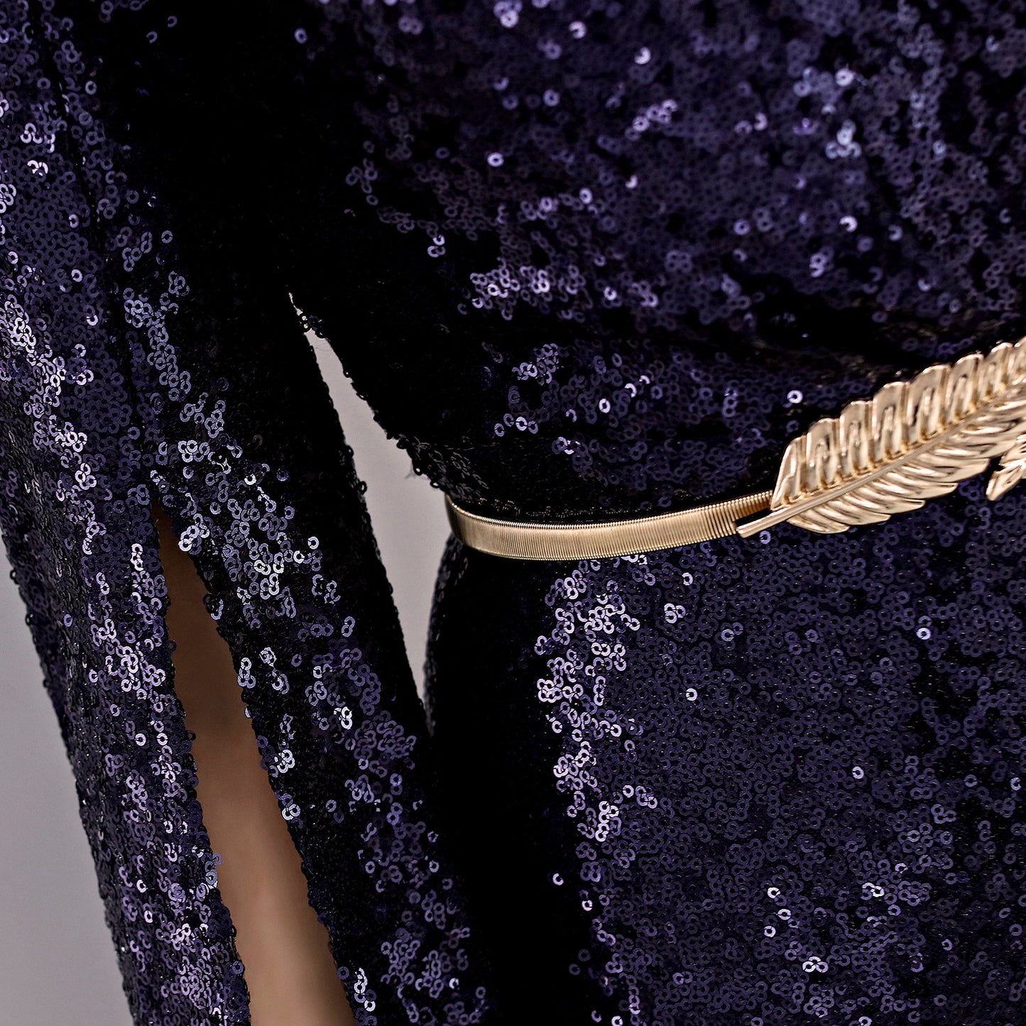 1572# Evening Gown Women's Banquet Elegant Host Sexy Slim-Fit Sequined Long Fish Tail Winter