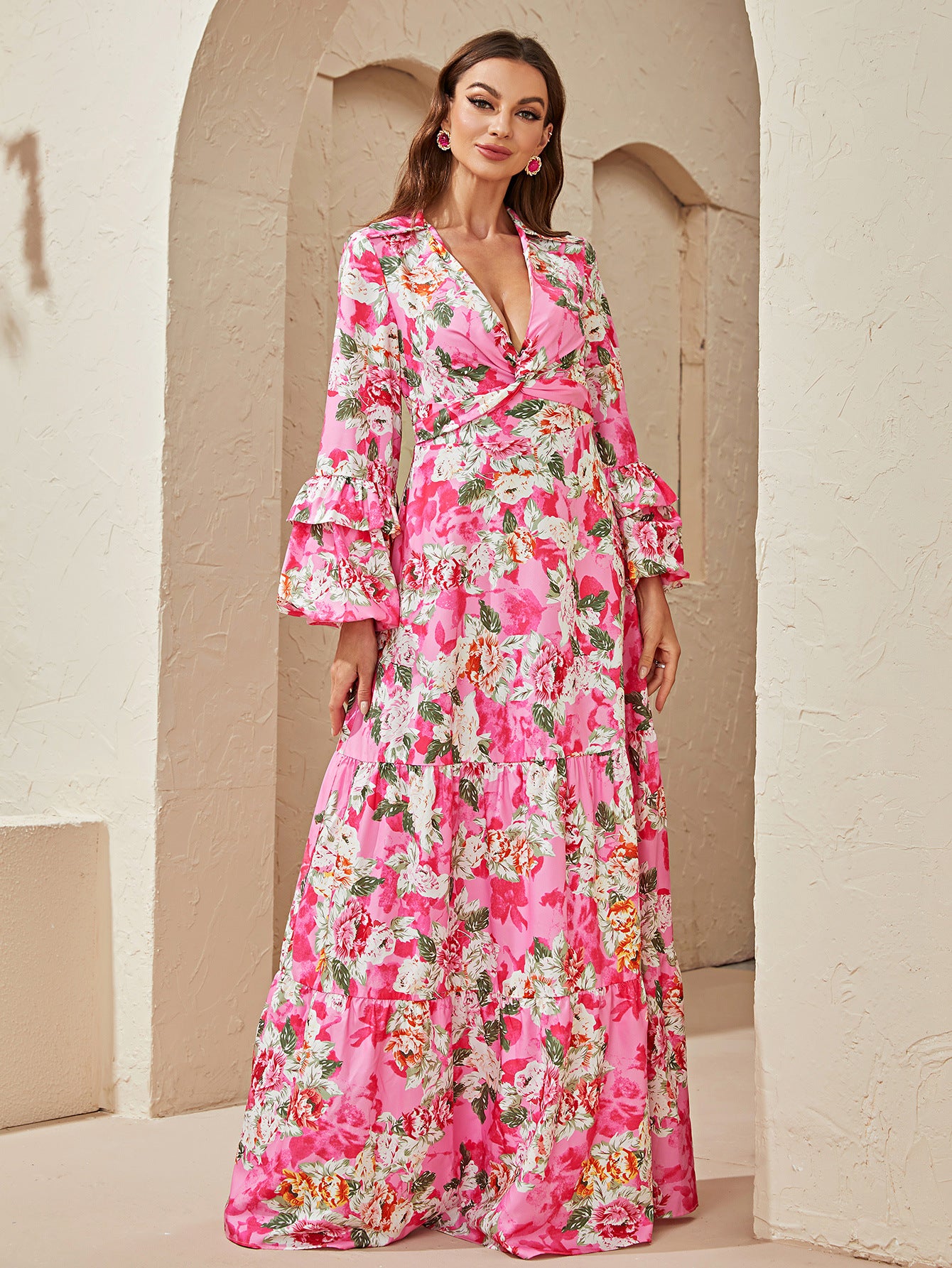 Cross-Border Dance Formal Dress Elegant Long Banquet Evening Dress Broken Size Leak-Picking Special Session