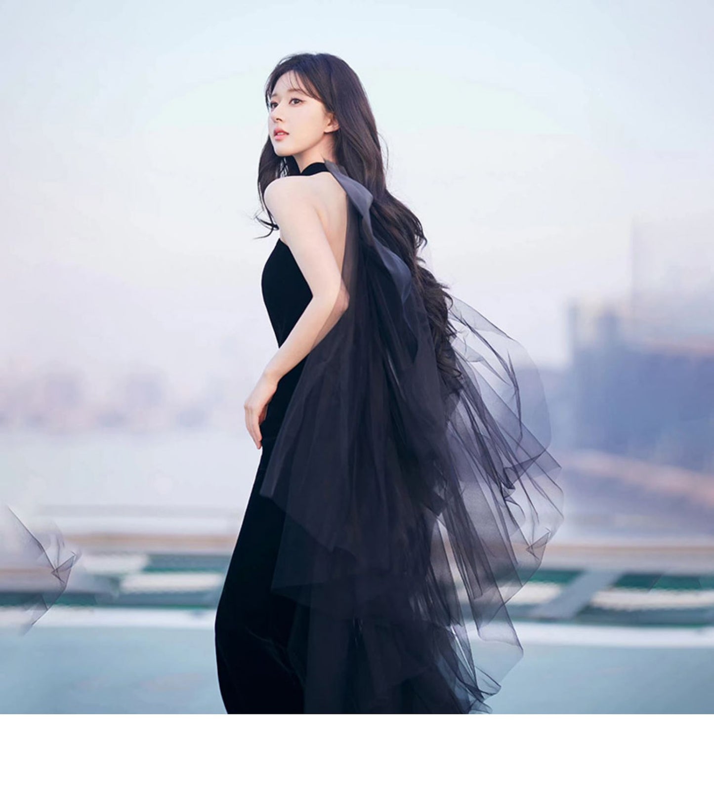 Zhao Lusi Same Wedding Dress Black Slim Fishtail Dress Slim Fit Tube Top Banquet Evening Dress AliExpress