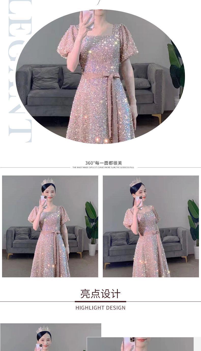 Light Luxury Evening Dress Advanced Texture Elegant Graceful 2024 New Banquet Noble 18-Year-Old Adult Ceremony Dress Long