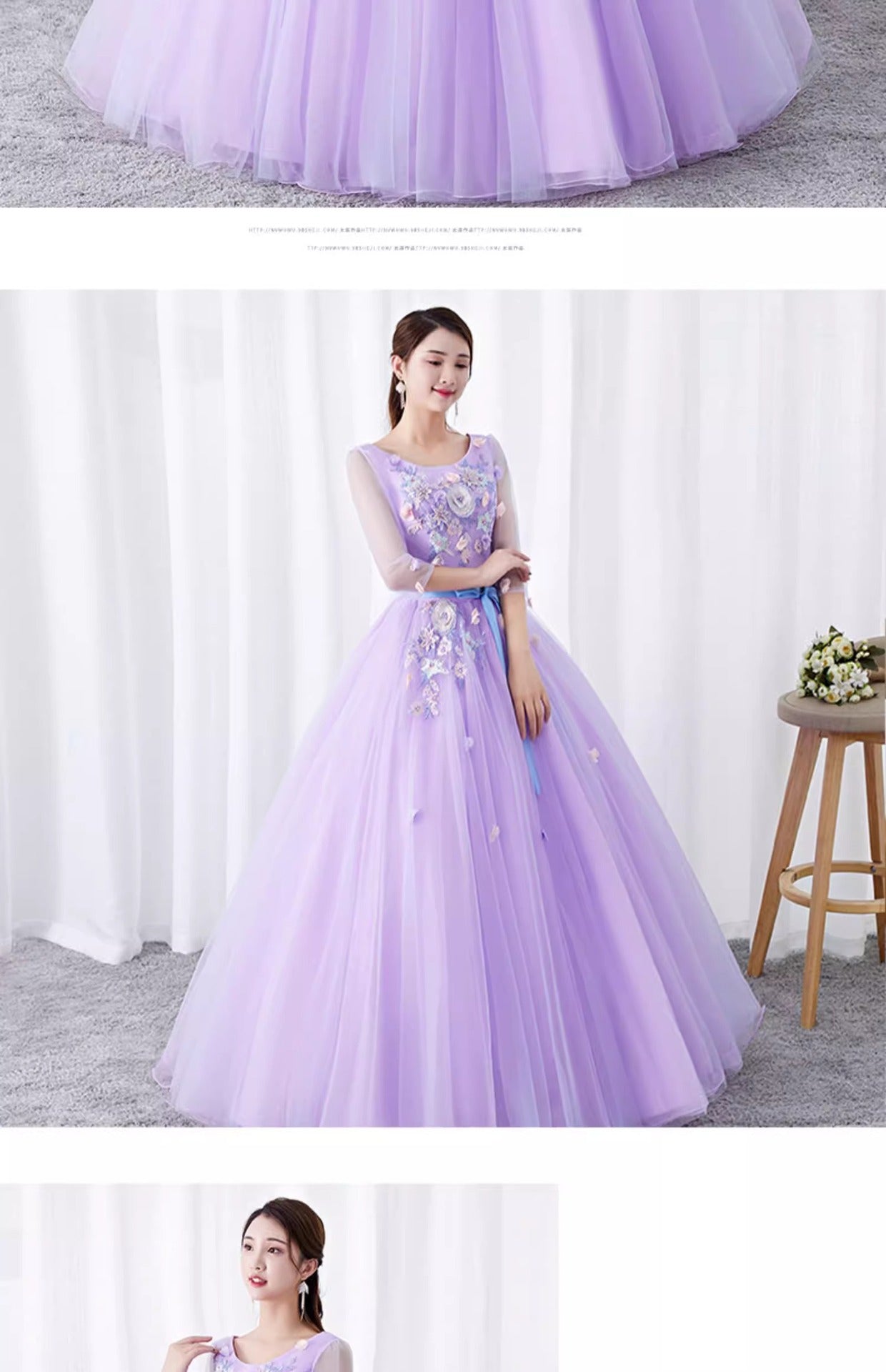 Purple Yarn Evening Dress 2024 New Banquet Temperament Slimming Host Fairy Art Exam Socialite Gathering Dress Women