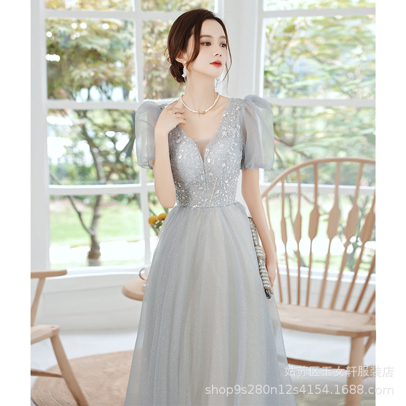 Evening Dress Banquet High-End Temperament Graduation Host