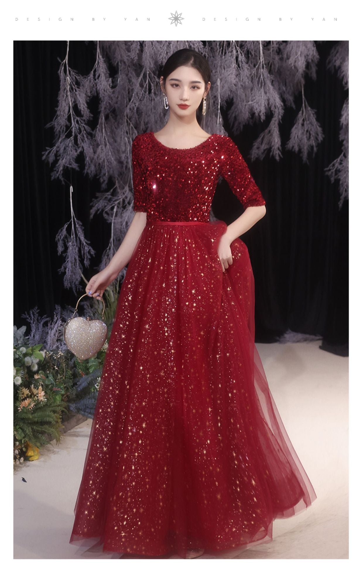 Annual Party Evening Dress Women's 2024 New Banquet Temperament High-End Affordable Luxury Niche Adult Ceremony Choral Performance Host Dress