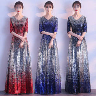 Banquet Little Evening Dress for Women 2024 New Elegant and Simple Dress Suitable for Casual Wear