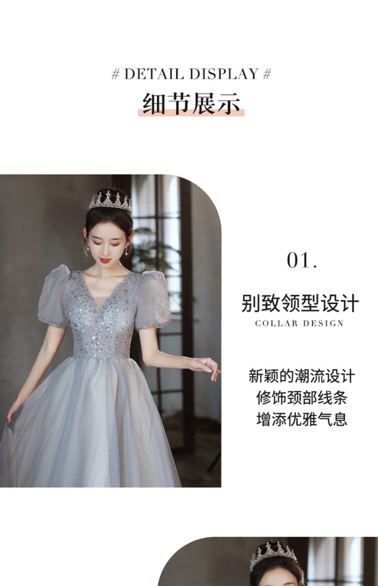 High-End Evening Dress Female 2022 New Banquet Temperament Design Sense Special Interest Light Luxury Senior Host Annual Meeting Art Exam