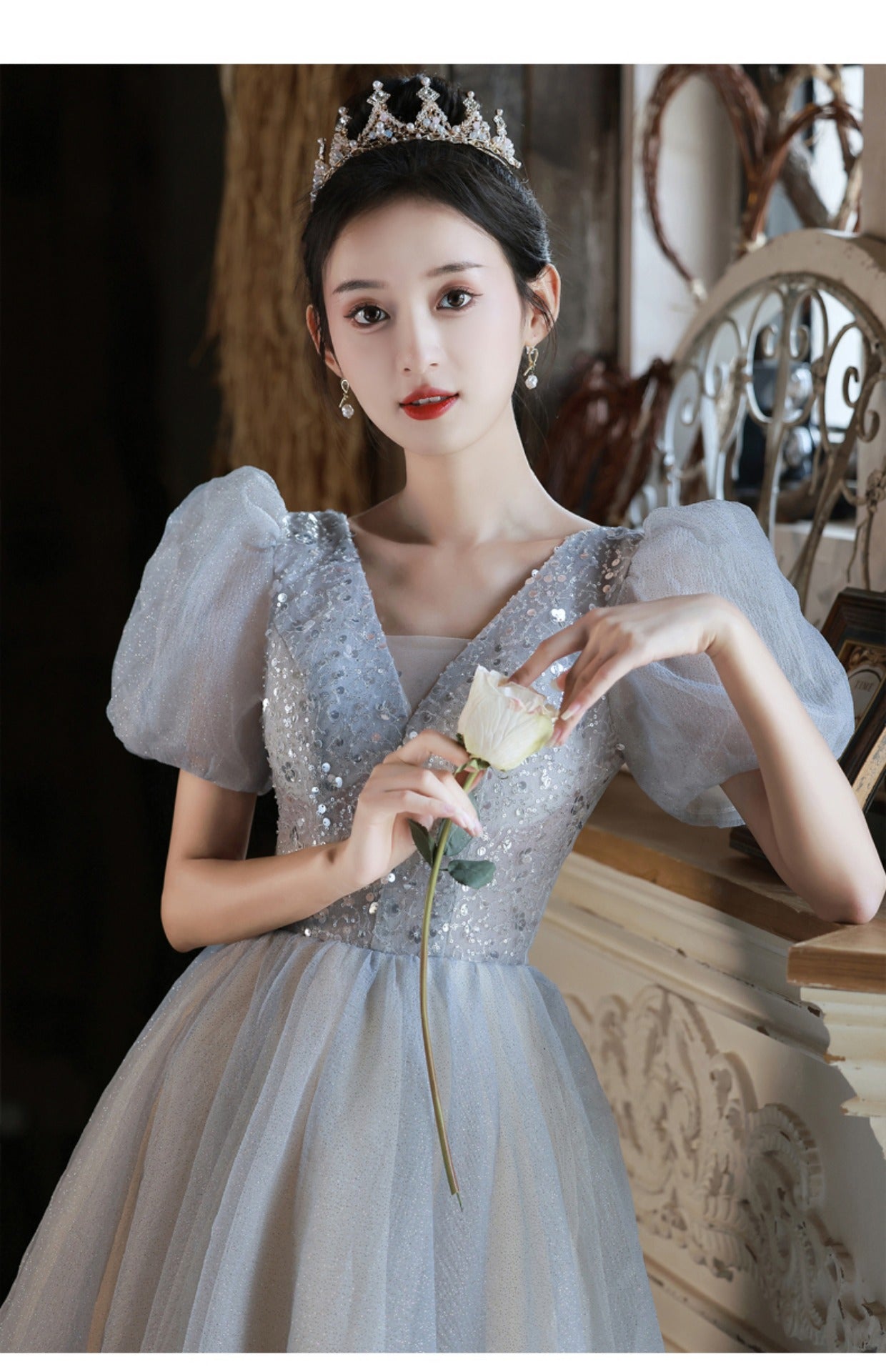 High-End Evening Dress Female 2022 New Banquet Temperament Design Sense Special Interest Light Luxury Senior Host Annual Meeting Art Exam