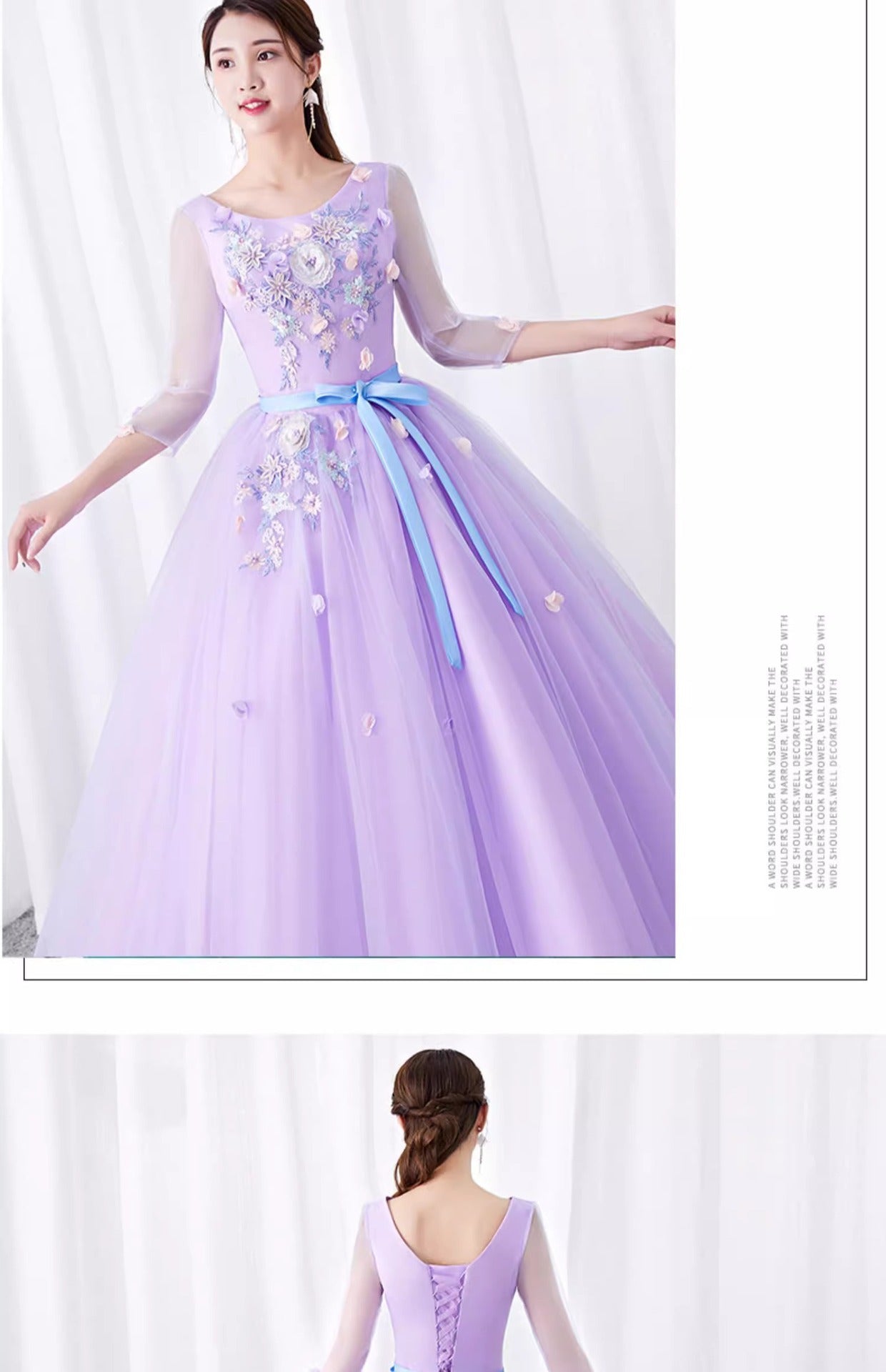 Purple Yarn Evening Dress 2024 New Banquet Temperament Slimming Host Fairy Art Exam Socialite Gathering Dress Women