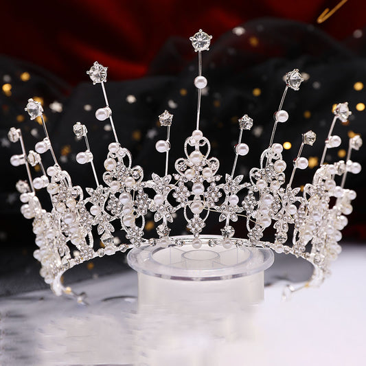 Bridal Head Crown Rhinestone Hair Accessories Ornament Bridal Wedding Princess Wedding Dress Crown H2839