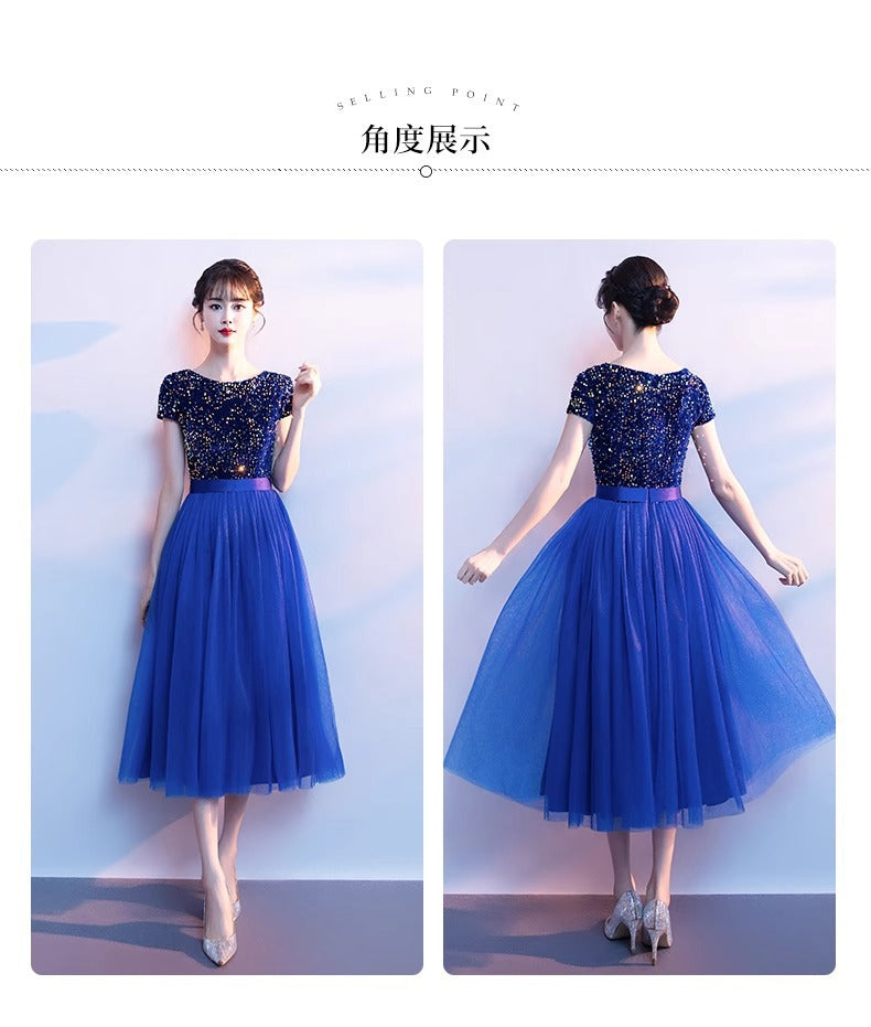 Choir Performance Costume Female Dress Banquet Adult Formal Dress Temperament Host Chorus Recitation Competition Costume