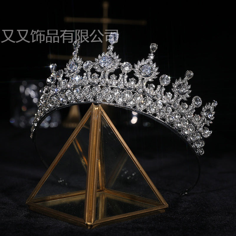 Hair Crown Bridal Headdress Wedding Crown Wedding Photography Headband Hair Accessories Catwalk Baroque Bridal Crown H2983