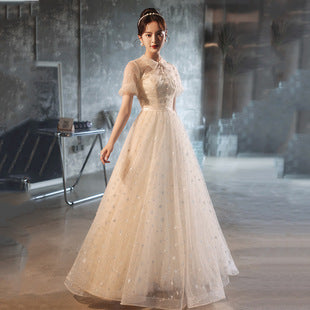 Banquet Little Evening Dress for Women 2024 New Elegant and Simple Dress Suitable for Casual Wear