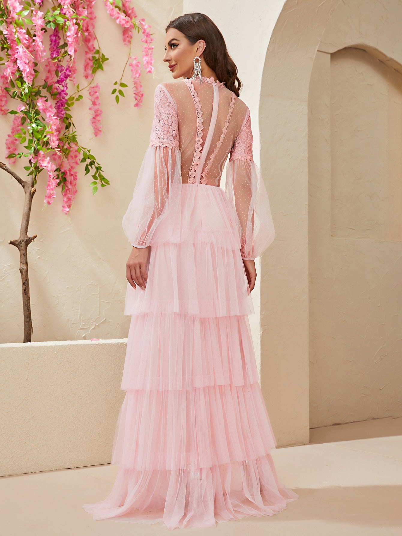 Cross-Border Dance Formal Dress Elegant Long Banquet Evening Dress Broken Size Leak-Picking Special Session
