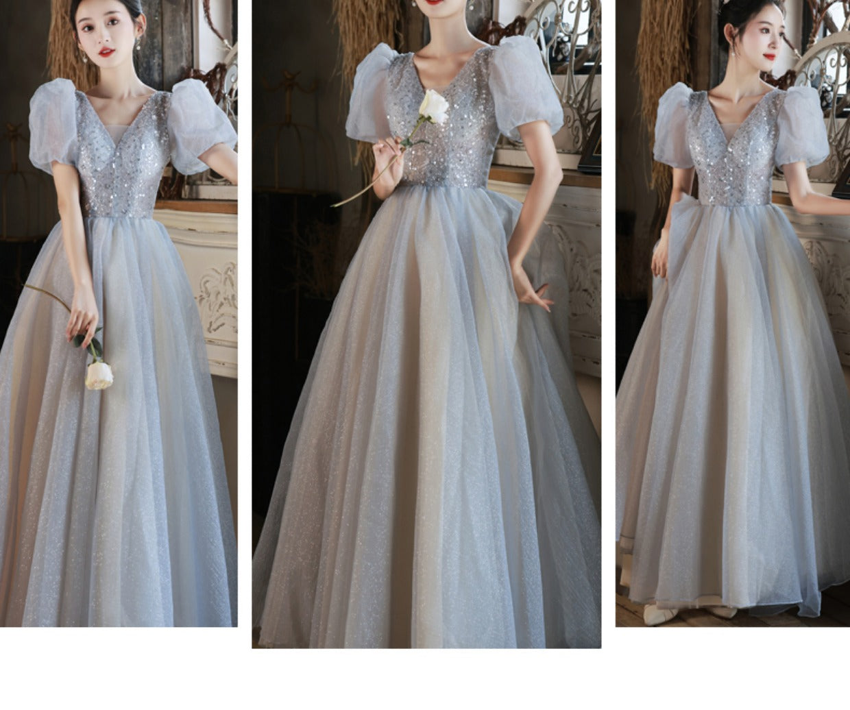 High-End Evening Dress Female 2022 New Banquet Temperament Design Sense Special Interest Light Luxury Senior Host Annual Meeting Art Exam