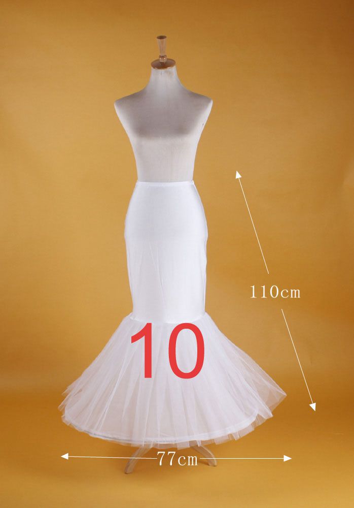 Petticoat Bride Wedding Dress Crinoline Single Steel 2 Rings 3 Steel 6 Steel 6 Yarn Hard Mesh Tutu Skirt Large Fishtail Elastic Waist Small Support Slip Dress Manufacturer