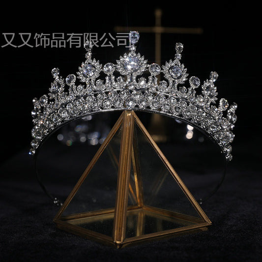 Hair Crown Bridal Headdress Wedding Crown Wedding Photography Headband Hair Accessories Catwalk Baroque Bridal Crown H2983