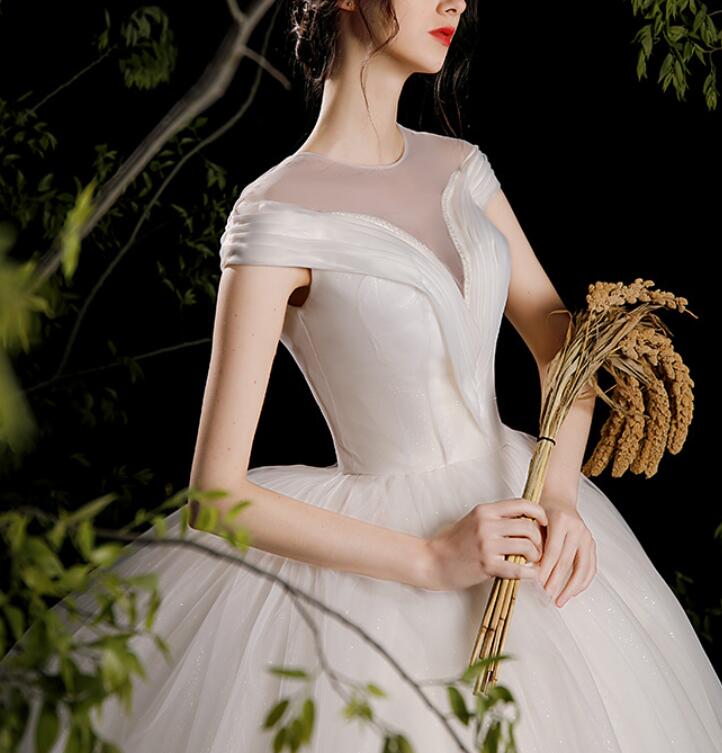 wedding dress temperament bride for evening party dinner