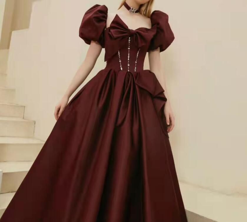 Toast dress Bride 2022 new wedding return door evening dress women's banquet temperament appreciation dinner engagement dress spring