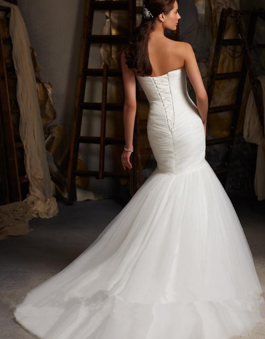 Bride wedding light wedding dress 2022 new long tail fishtail strap wedding dress slim bag hip waist simple